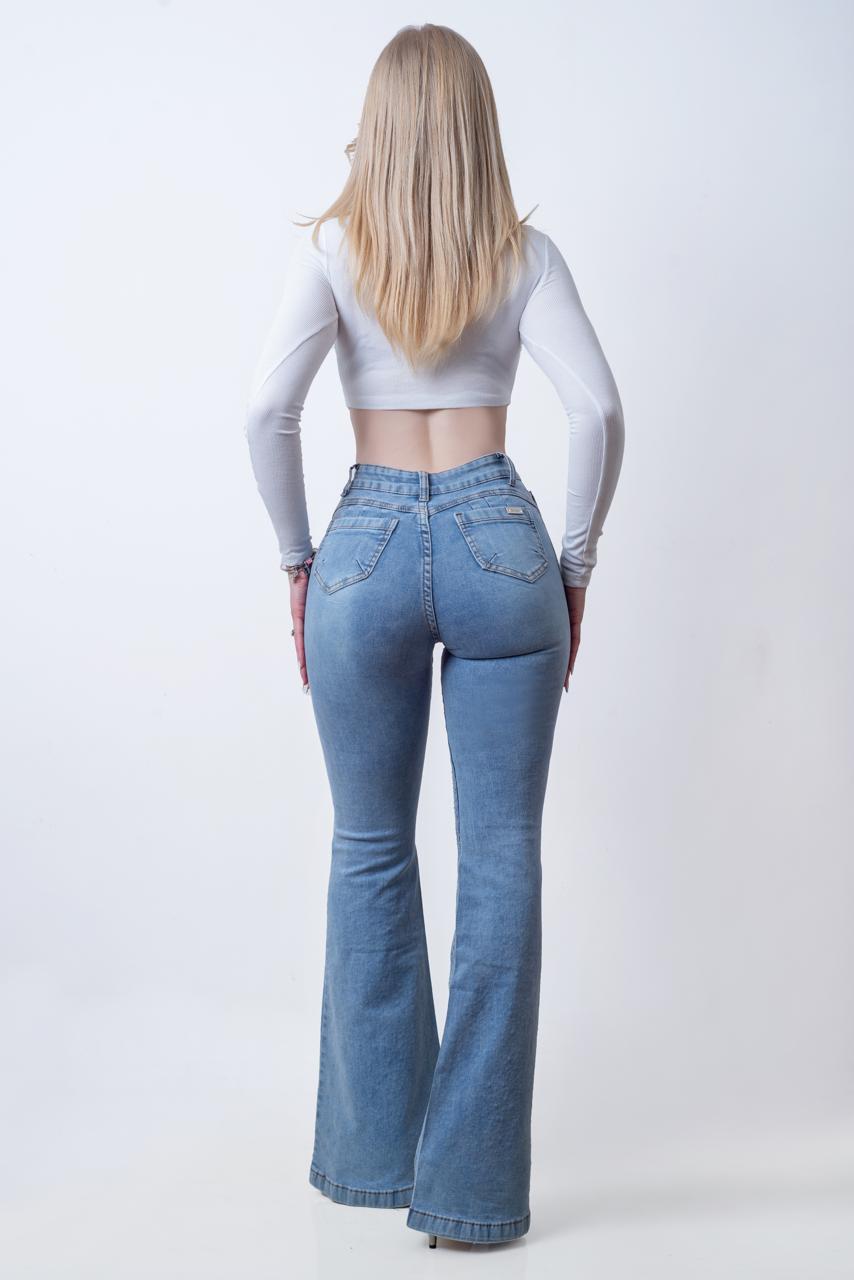 Shiney Flare Light Blue