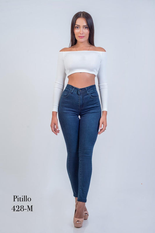 Skinny Jeans Dark Blue